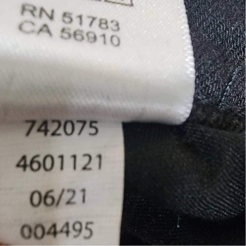 m‎ jeans by Maurices Mid Rise Curvy Straight Black Size 16W Short - Picture 7 of 11